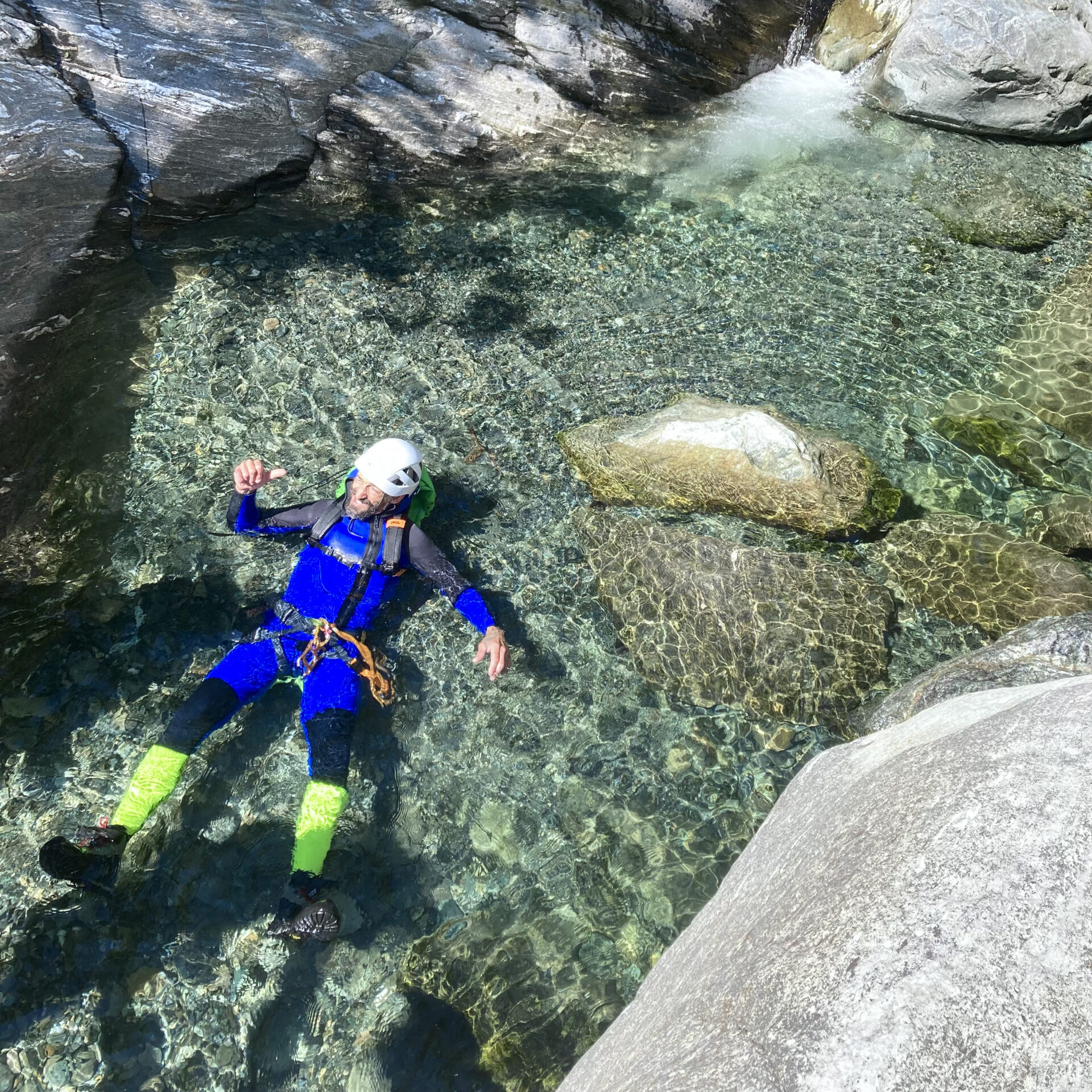 Canyoning Valle D’Aosta chalamy principianti