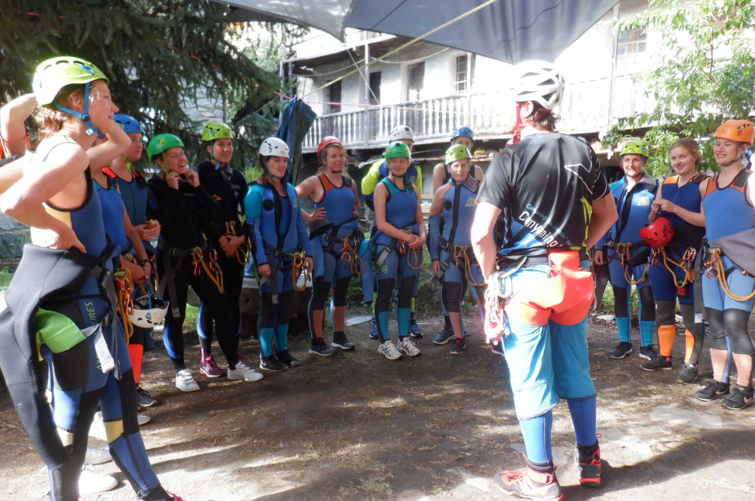 , The base, Canyoning Valle D&#039;Aosta