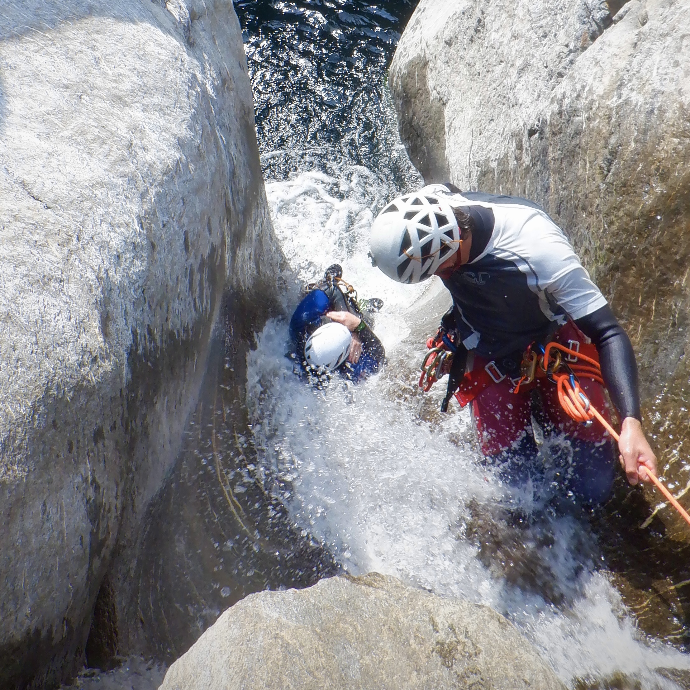 Canyoning Valle D’Aosta torrentismo principianti chalamy